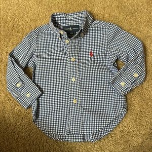 Ralph Lauren boys button up 12months